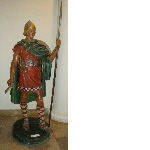 Reconstruction of a Merovingian warrior