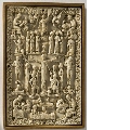 Ivory with small figures : scenes from the life of Christ