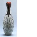 Zoomorphic vase, crane decoration